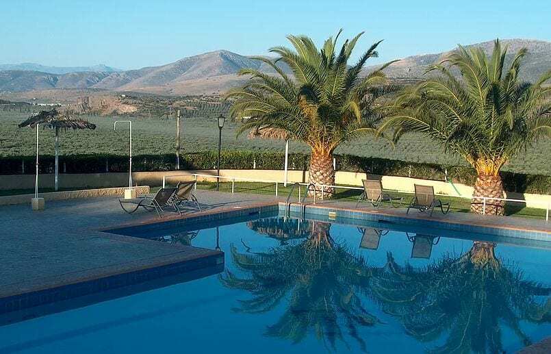Chrissa Camping Rooms & Bungalows Delphi Eksteriør billede