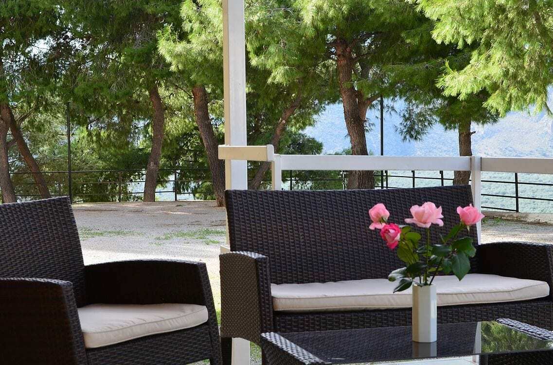 Chrissa Camping Rooms & Bungalows Delphi Eksteriør billede